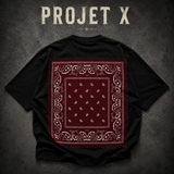BURGUNDY BANDANA TEE