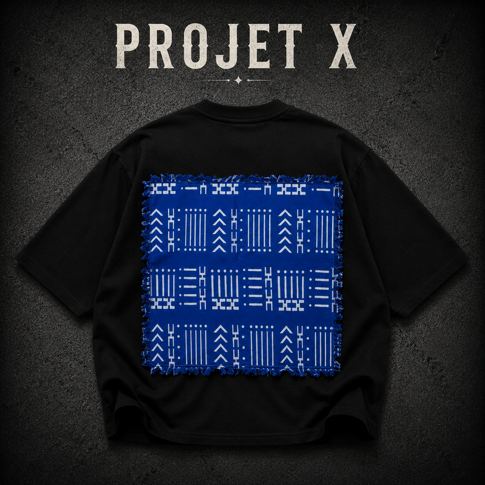 BLUE WARCODE TEE