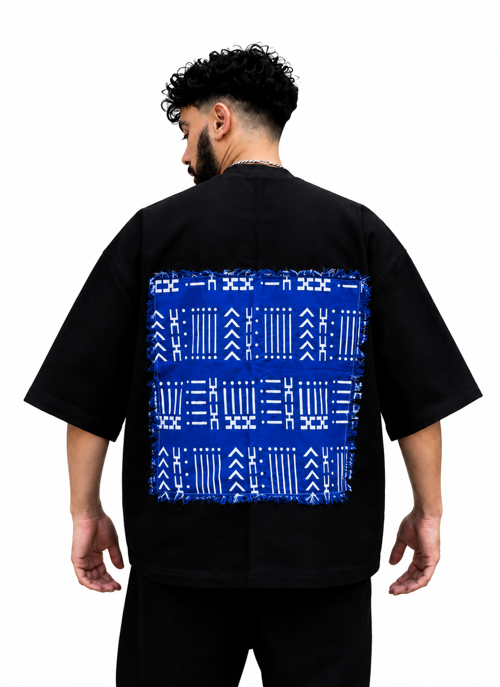 BLUE WARCODE TEE