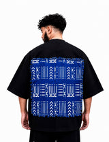 BLUE WARCODE TEE
