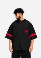 RED CLAW MARK TEE