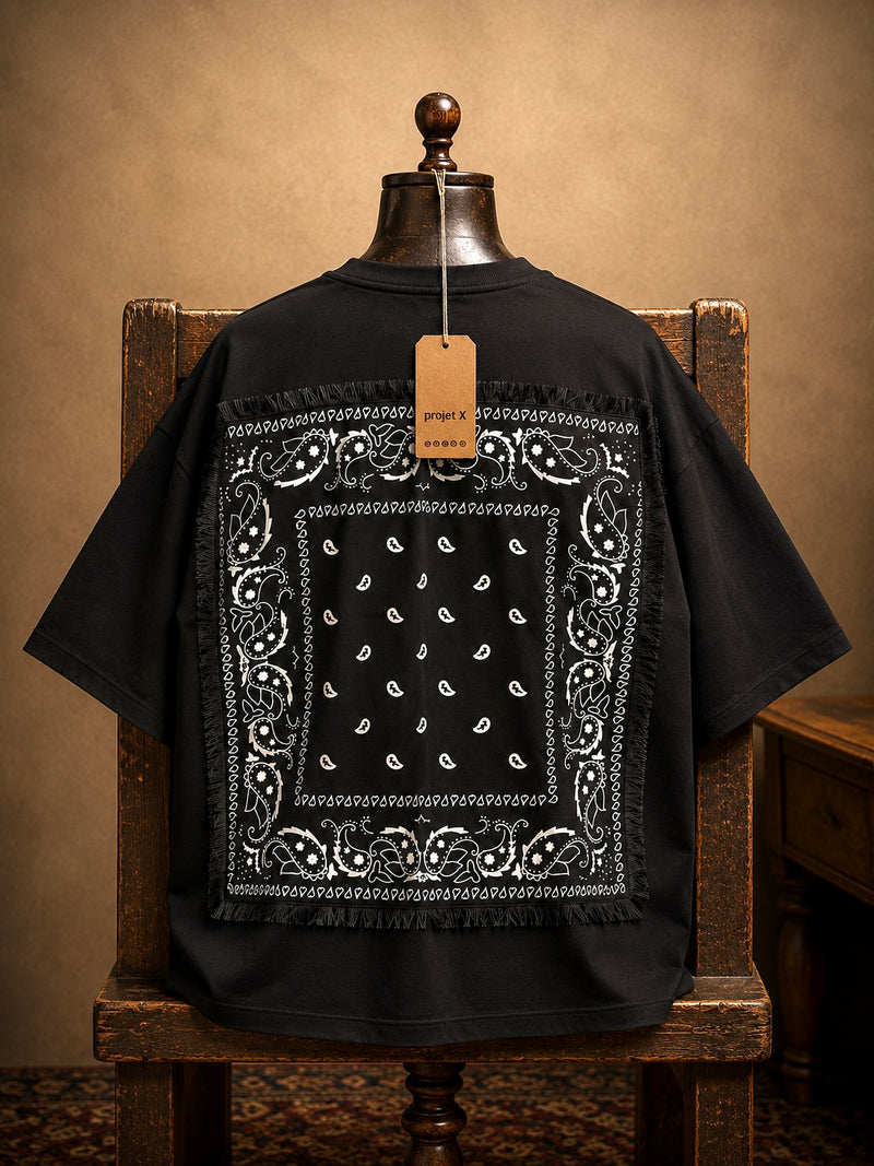 MIDNIGHT PAISLEY TEE
