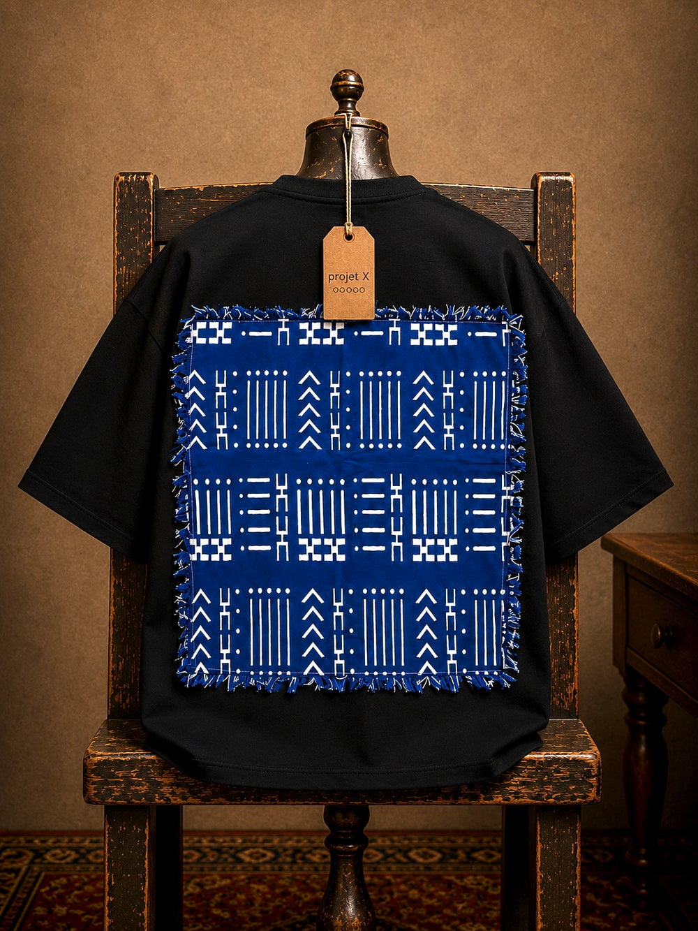 BLUE WARCODE TEE