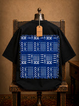 BLUE WARCODE TEE