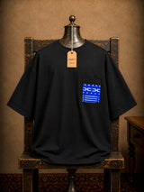 BLUE WARCODE TEE